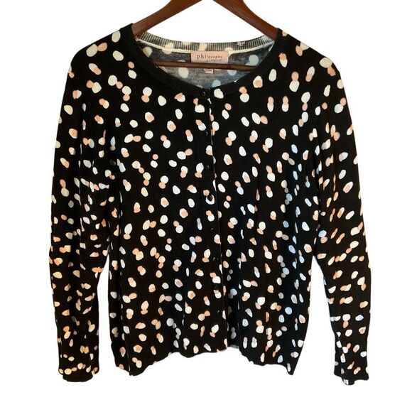 Philosophy Polka Dot Soft Romance Cardigan XL. - Picture 3 of 12